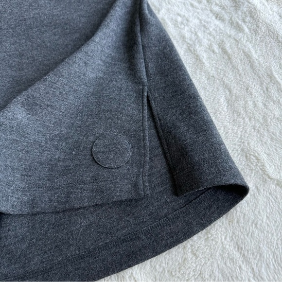 Akris Punto Wool Gray Relaxed Half-Zip Collar Long Sleeve Sweater S (4) - Picture 8 of 15